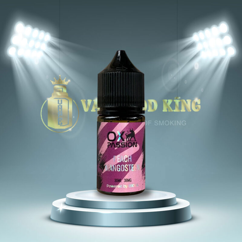 Ox Passion Juice Đào Măng Cụt - Peach Mangosteen 30ml