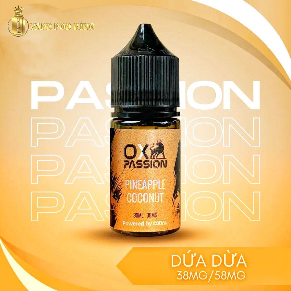 Ox Passion Juice Dứa Dừa - Pineapple Coconut 30ml