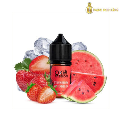 Ox Passion Juice Dưa Hấu Dâu - Watermelon Strawberrry 30ml