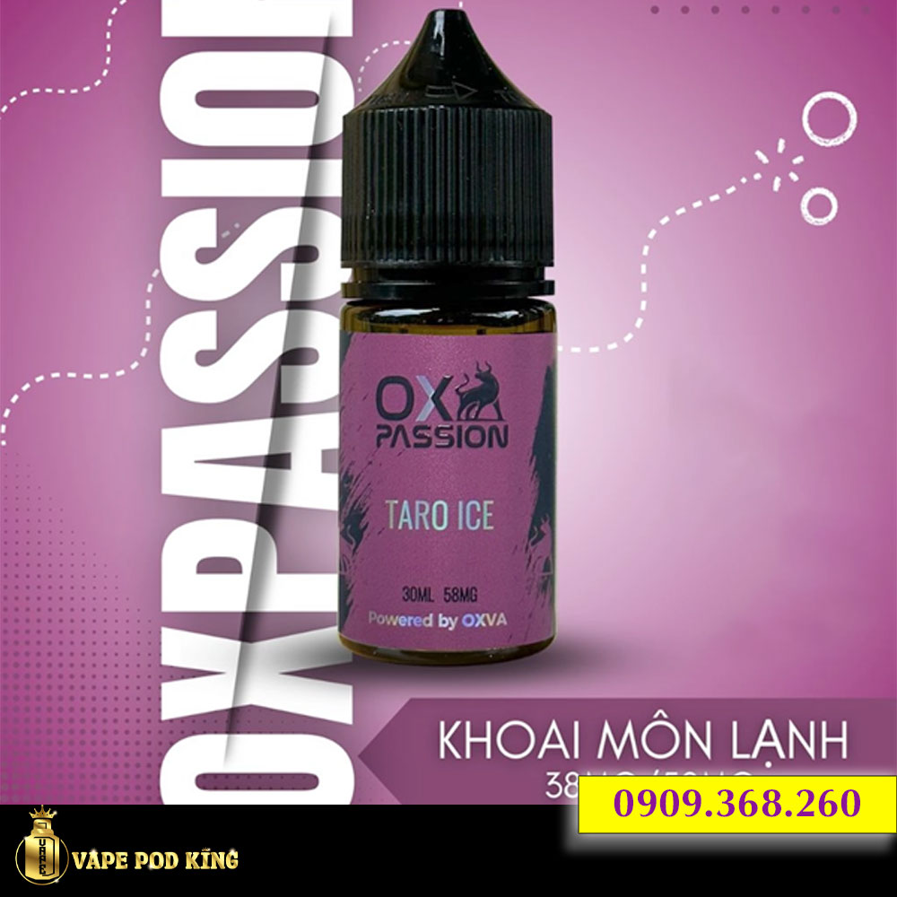 Ox Passion Juice Khoai Môn - Taro Ice 30ml