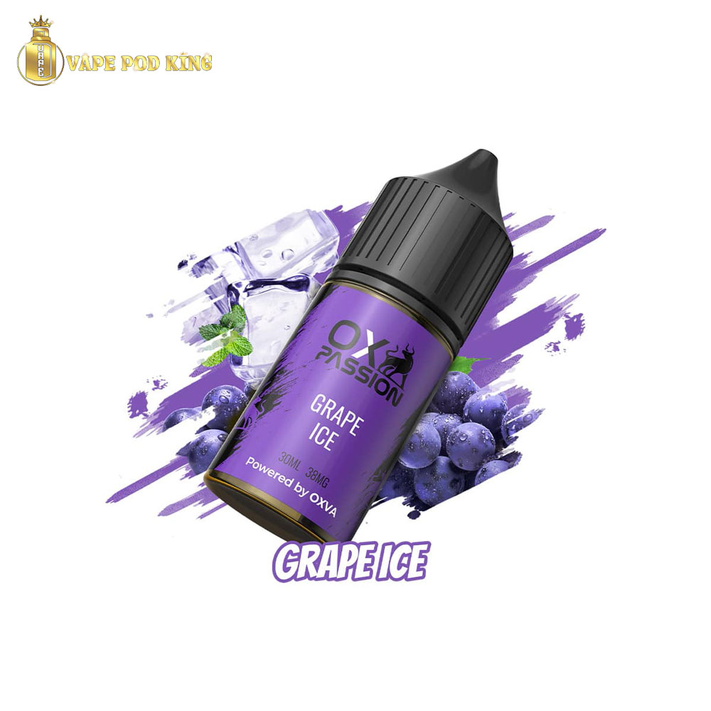 Ox Passion Juice Nho - Grape Ice 30ml