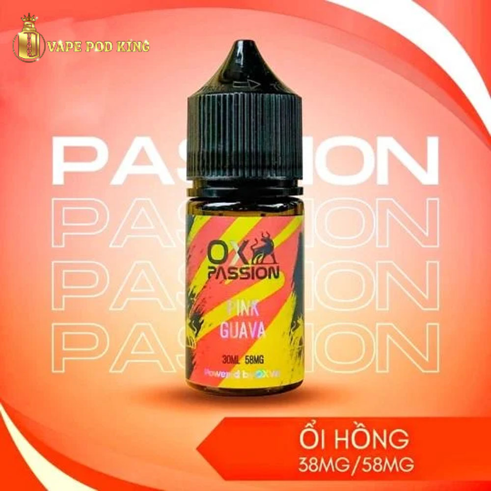 Ox Passion Juice Ổi Chín - Pink Guava 30ml