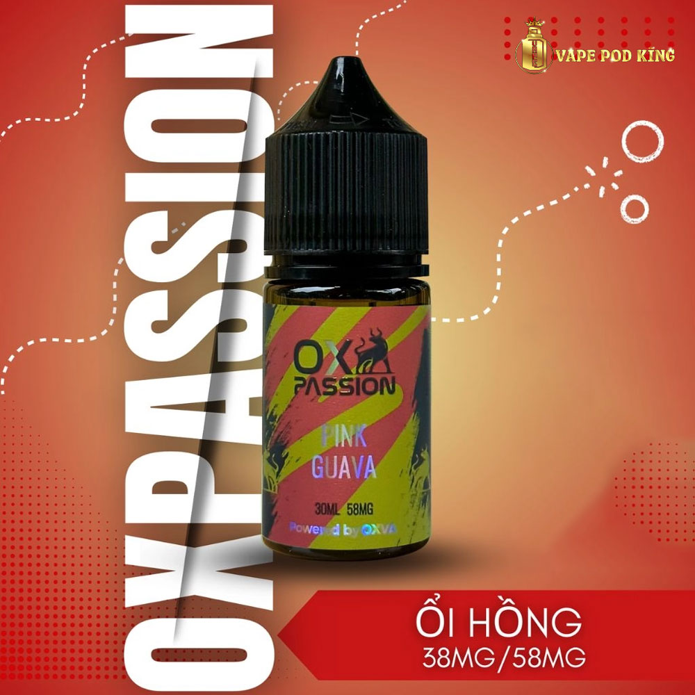 Ox Passion Juice Ổi Chín - Pink Guava 30ml