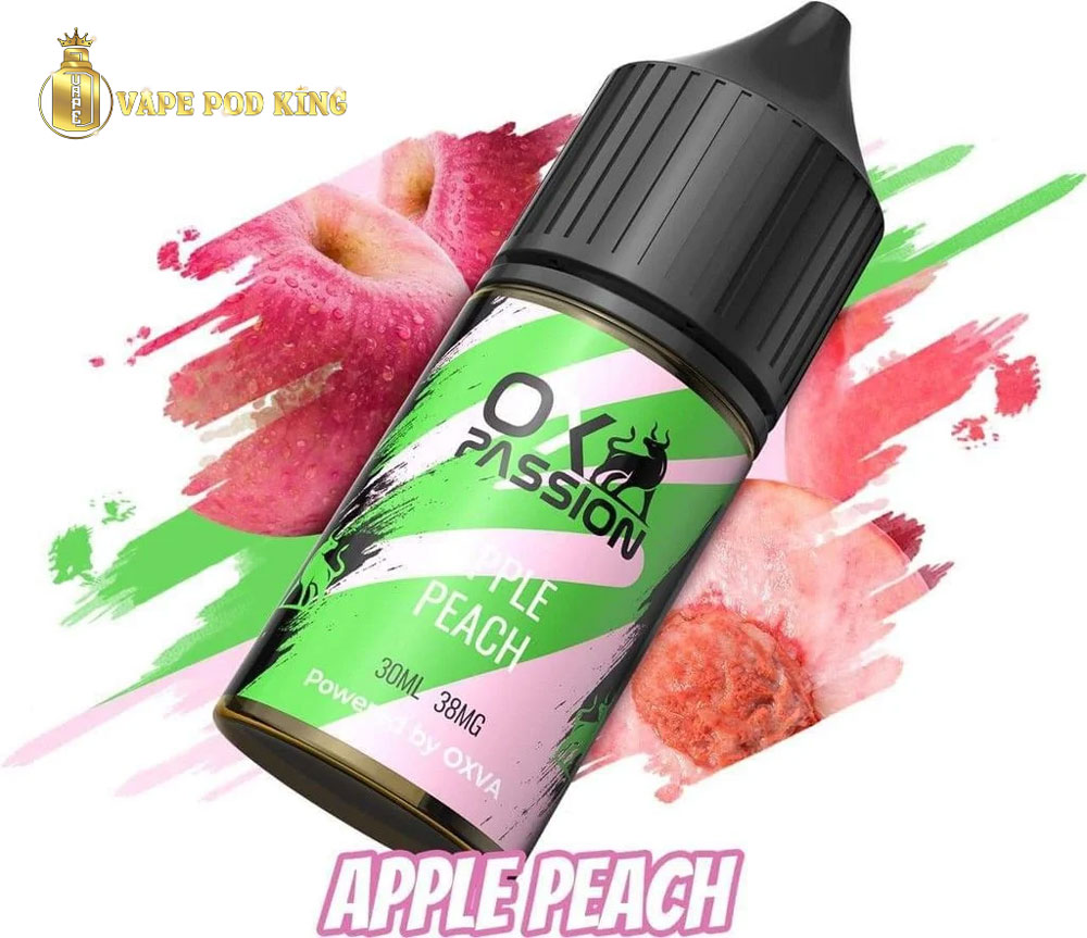 Ox Passion Juice Táo Đào- Apple Peach 30ml