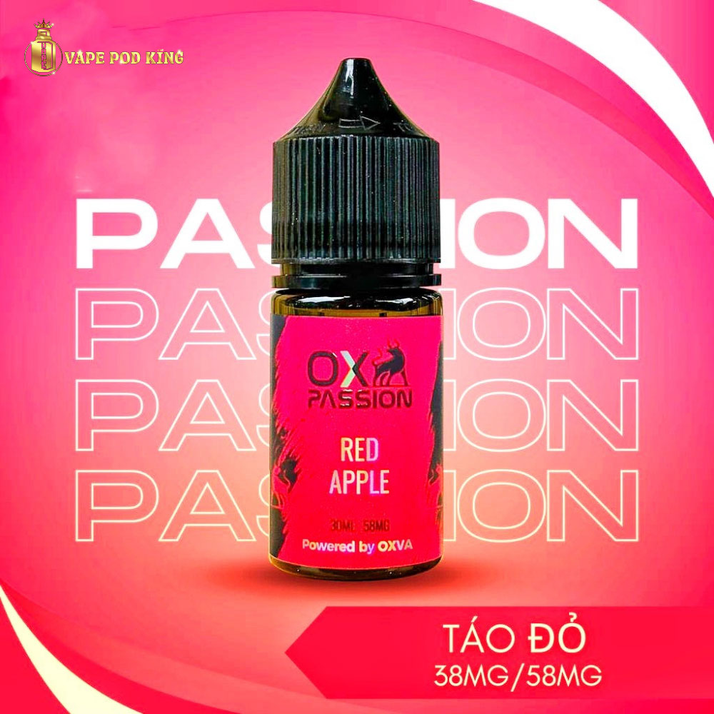 Ox Passion Juice Táo Đỏ - Red Apple 30ml