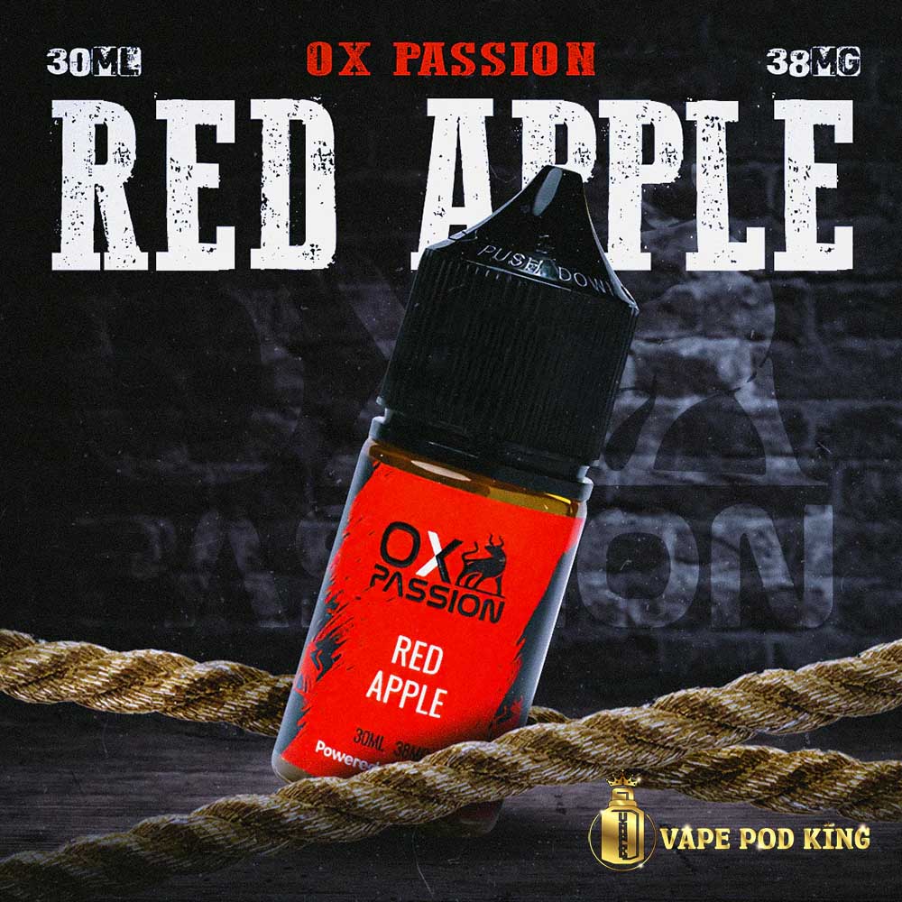 Ox Passion Juice Táo Đỏ - Red Apple 30ml