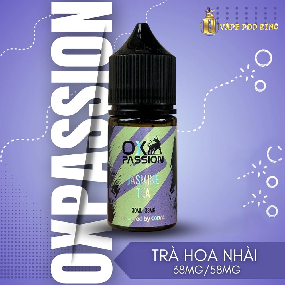 Ox Passion Juice Trà Nhài - Jasmine Tea 30ml