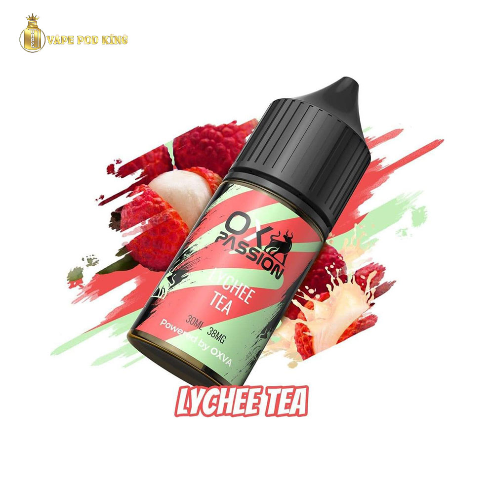 Ox Passion Juice Trà Vải - Lychee Tea 30ml