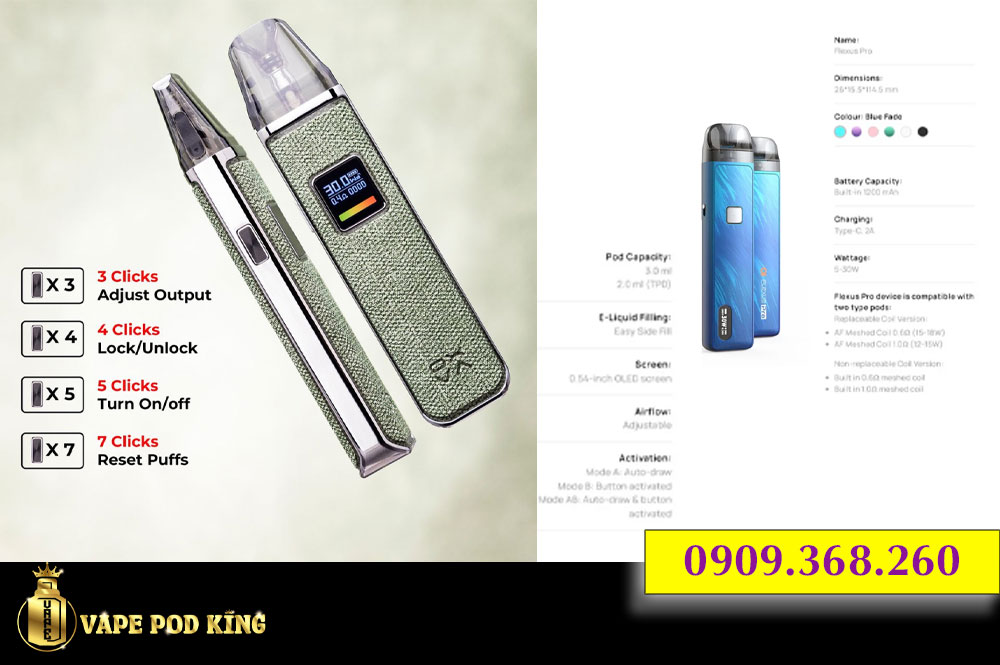 So Sánh Flexus Pro Với Xlim Pro