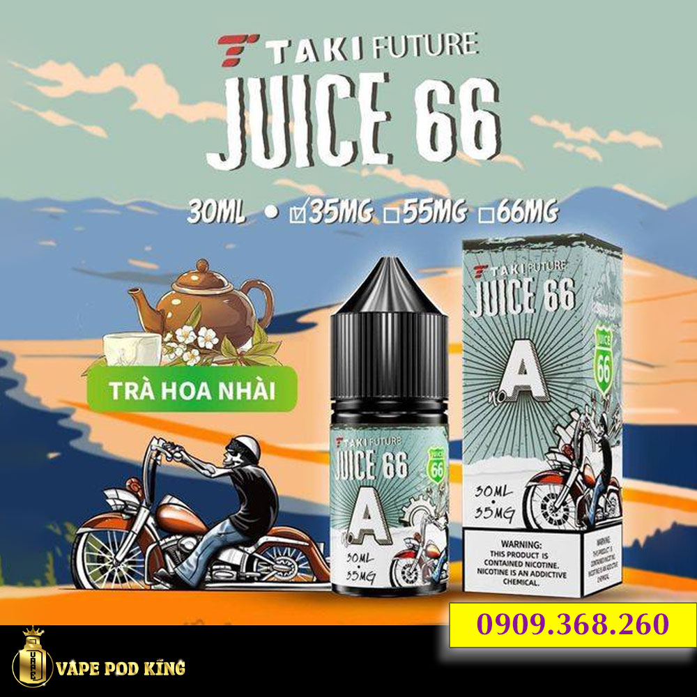 Taki Juice 66 A Trà Hoa Nhài - Jasmine Tea 30ml