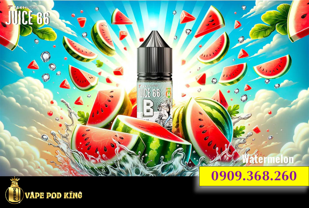 Taki Juice 66 B Dưa Hấu - Watermelon 30ml