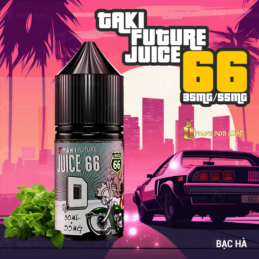 Taki Juice 66 D Bạc Hà - Mint 30ml