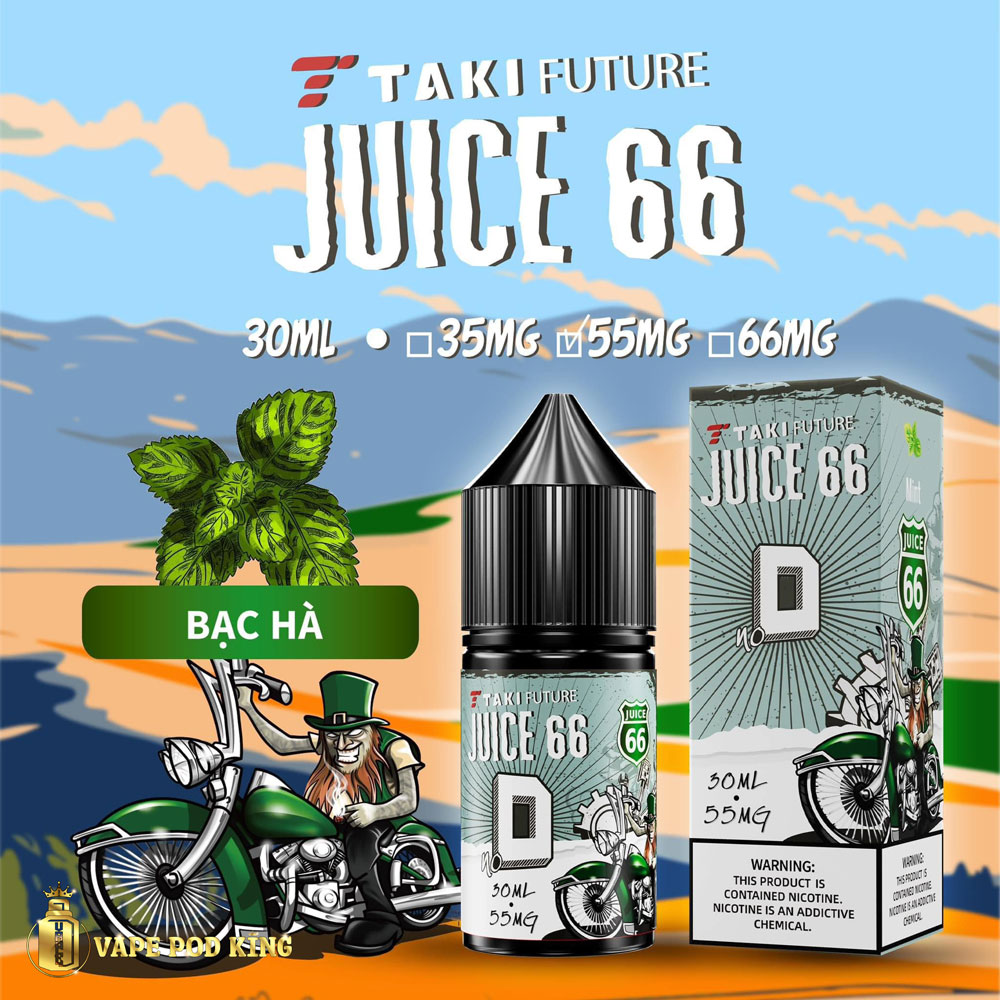 Taki Juice 66 D Bạc Hà - Mint 30ml