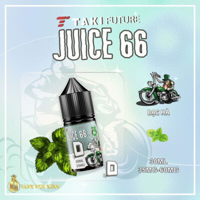 Taki Juice 66 D Bạc Hà - Mint 30ml