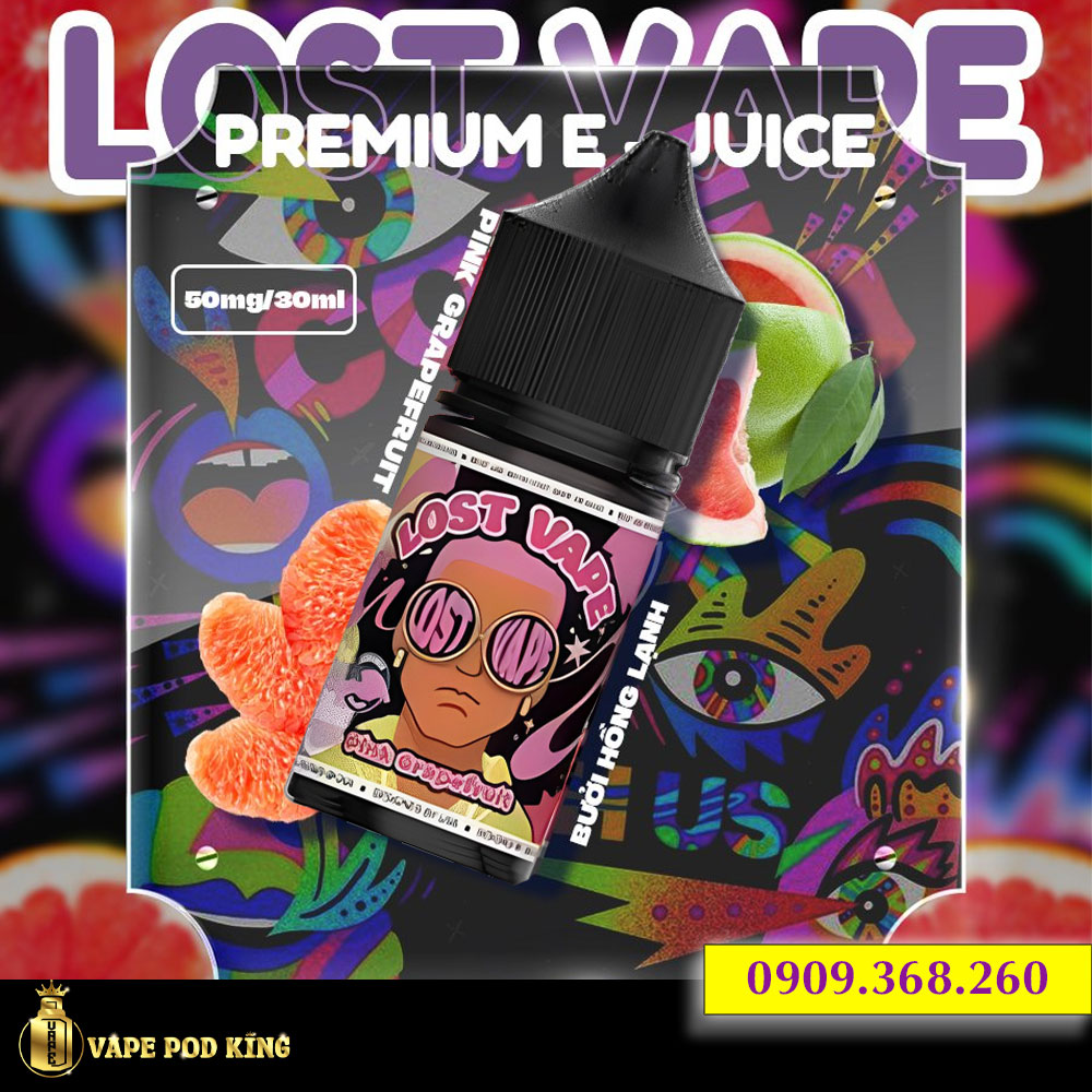 Lost Vape Premium Bưởi Hồng - Pink Grapefruit 30ml