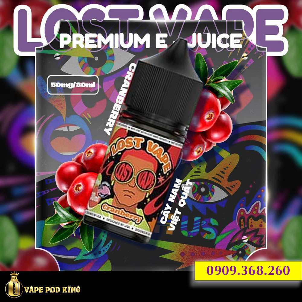 Lost Vape Premium Nam Việt Quốc - Cranberry 30ml