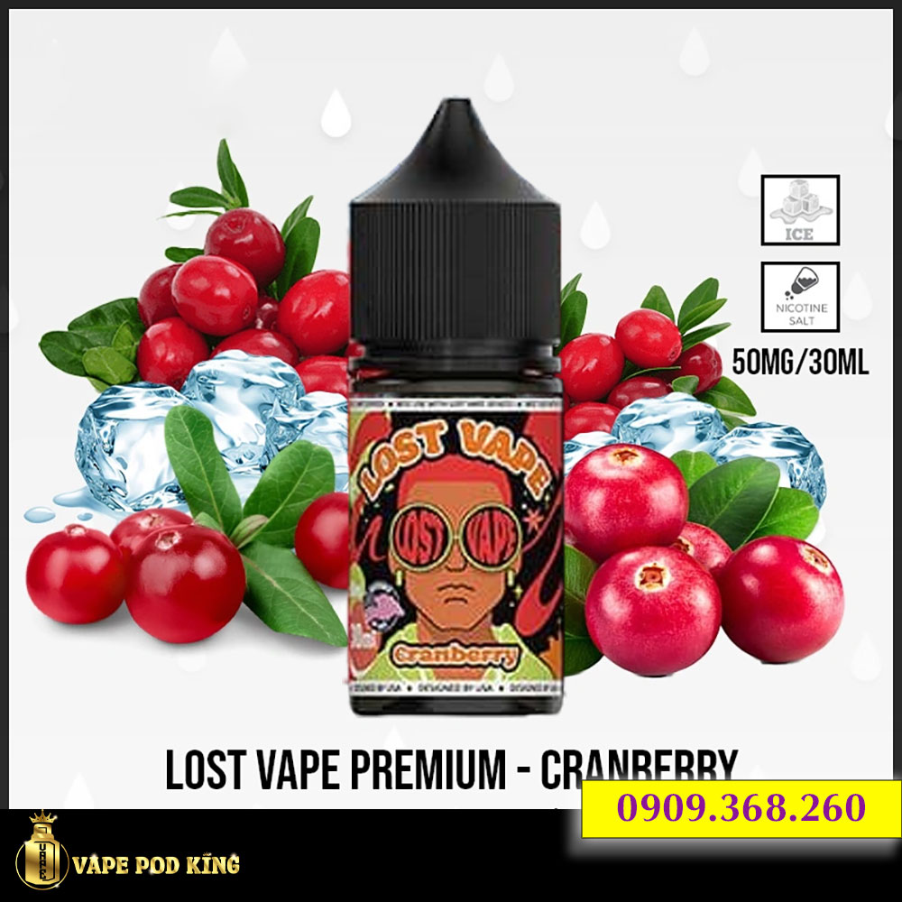 Lost Vape Premium Nam Việt Quốc - Cranberry 30ml