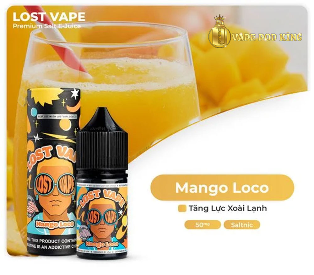 Lost Vape Premium Xoài Tổng Hợp - Mango Loco 30ml