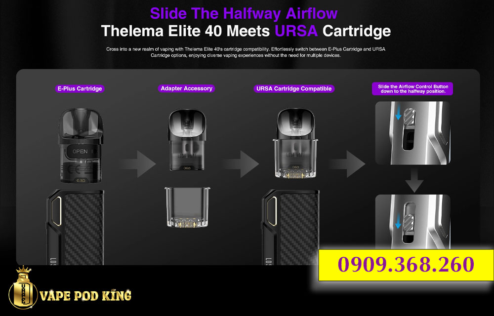 Thelema Elite 40w Pod Kit