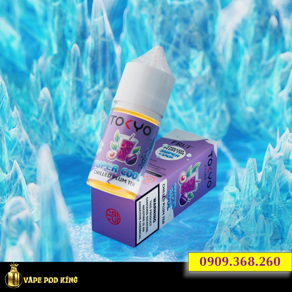 Tokyo Super Cool Trà Mận - Chilled Plum Tea 30ml