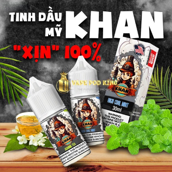 Top 5 Thương Hiệu Tinh Dầu Saltnic Ngon Nhất Hiện Nay