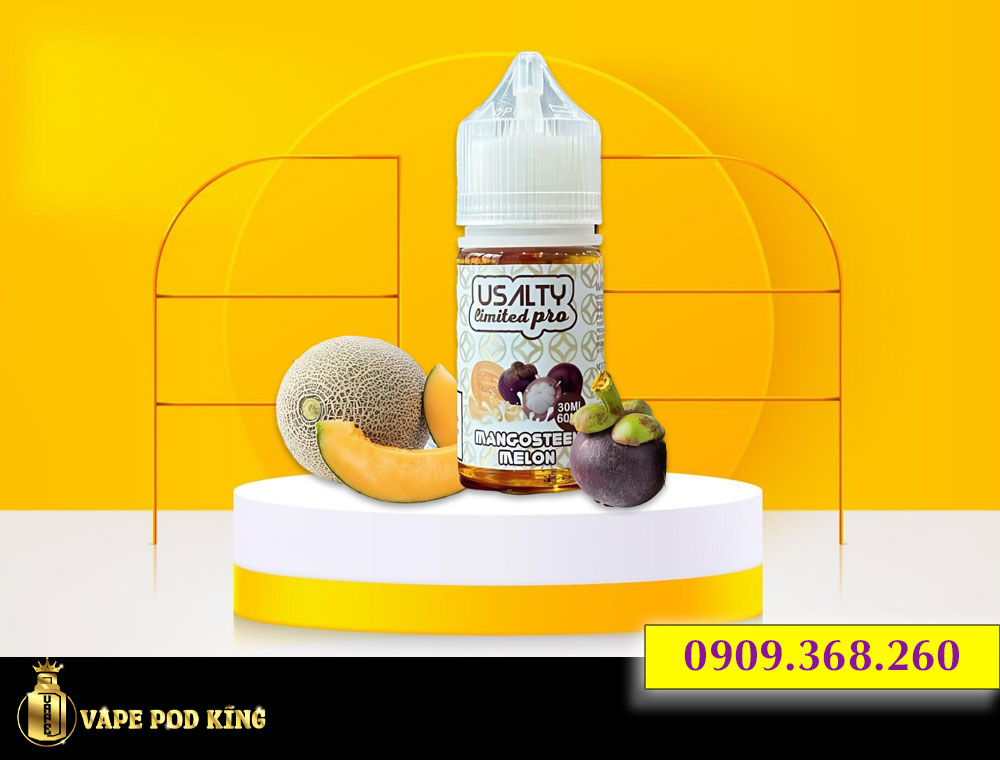 Usalty Limited Dưa Gang Măng Cụt - Melon Mangosteen 30ml