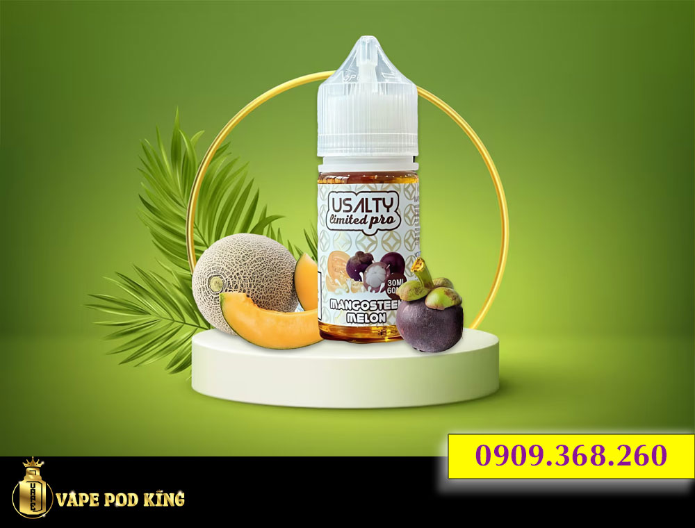 Usalty Limited Dưa Gang Măng Cụt - Melon Mangosteen 30ml