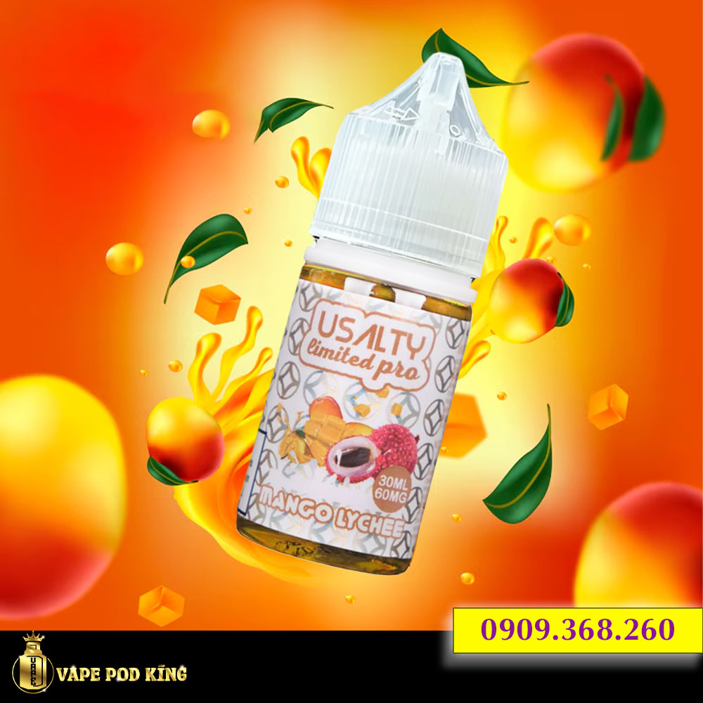 Usalty Limited Vải Xoài - Mango Lychee 30ml
