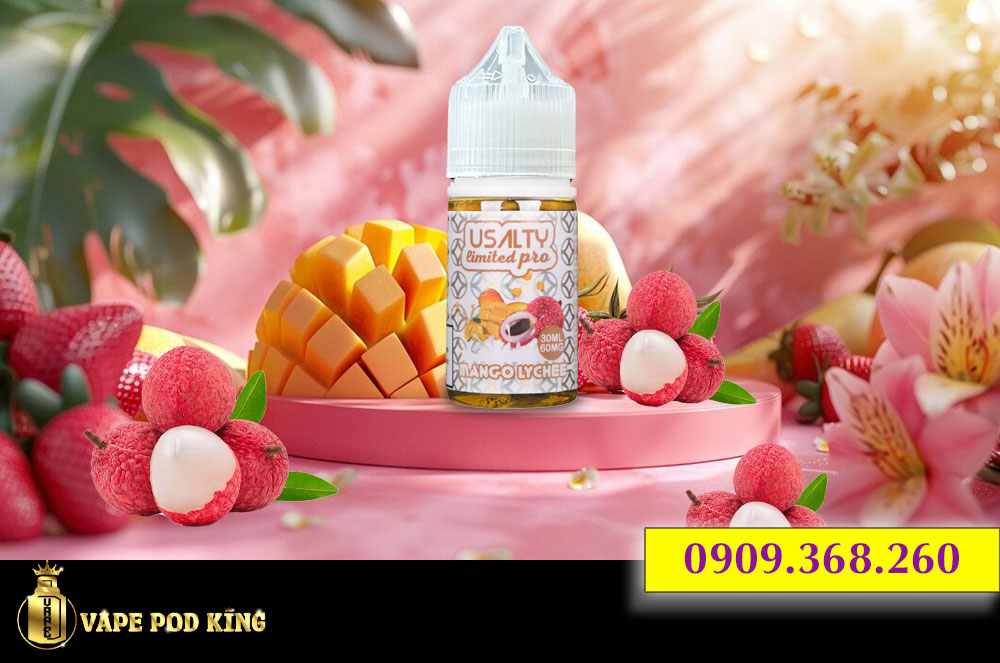 Usalty Limited Vải Xoài - Mango Lychee 30ml