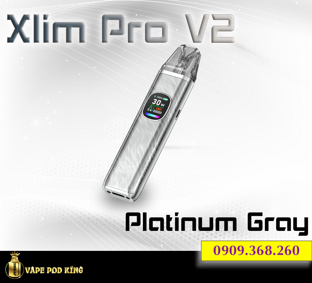 Đánh Giá Xlim Pro V2 Platinum Gray