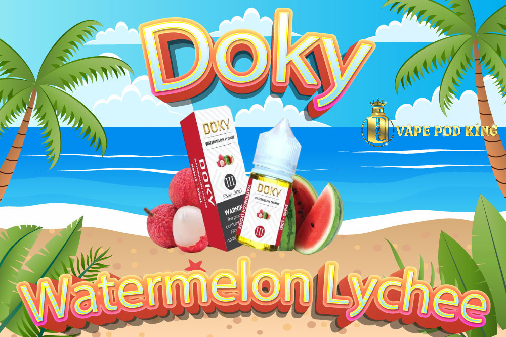 Doky Dưa Hấu Vải - Watermelon Lychee 30ml