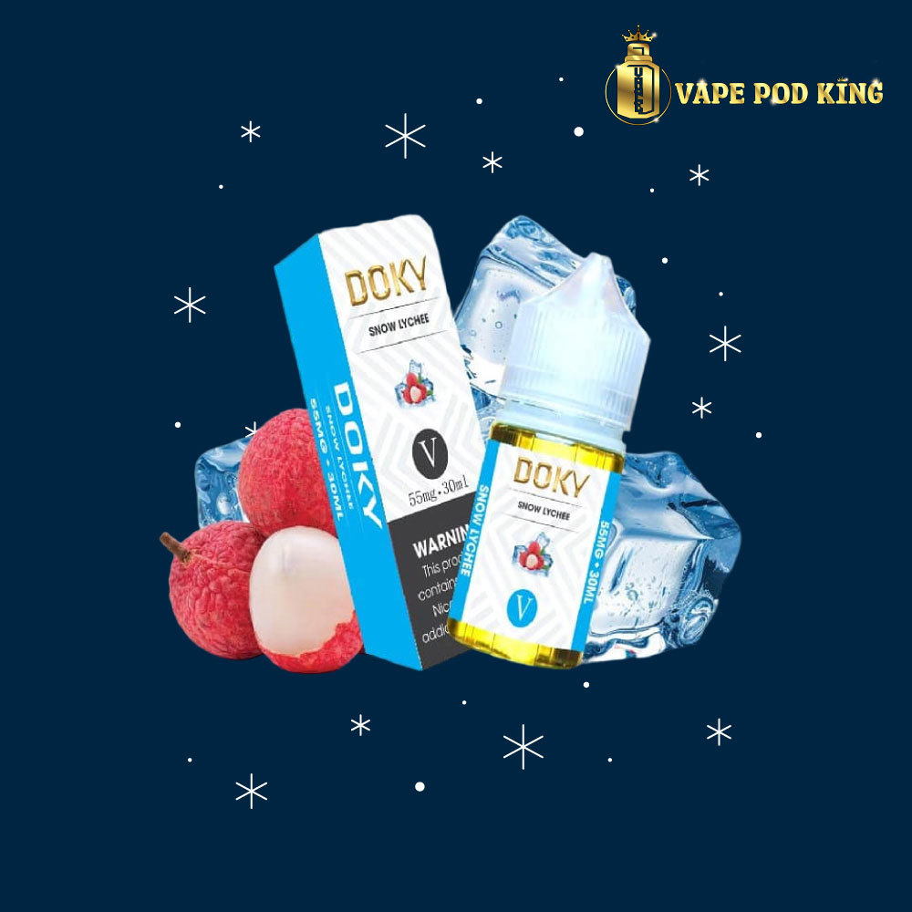 Doky Vải Tuyết - Now Lychee 30ml