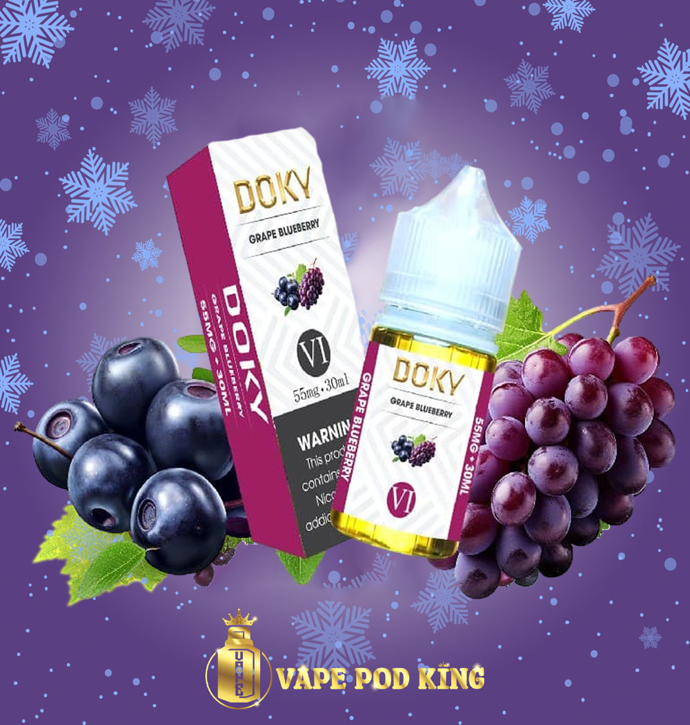 Doky Việt Quất Nho - Blueberrie Grape 30ml