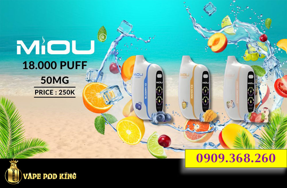 Miou V5 18000 Hơi