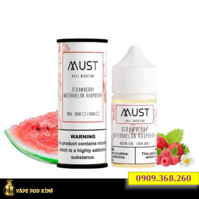 Must Dưa Hấu Dâu Mâm Xôi - Strawberry Watermelon Raspberry 30ml