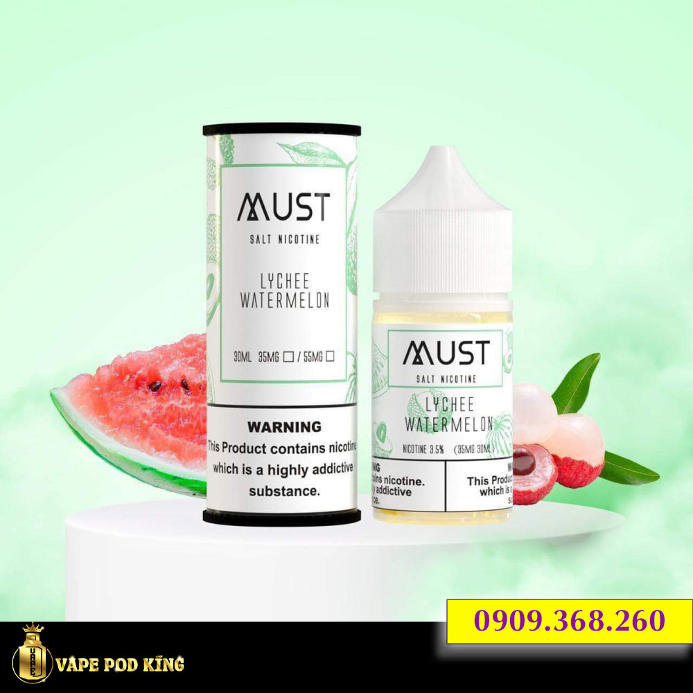 Must Dưa Hấu Vải - Lychee Watermelon 30ml