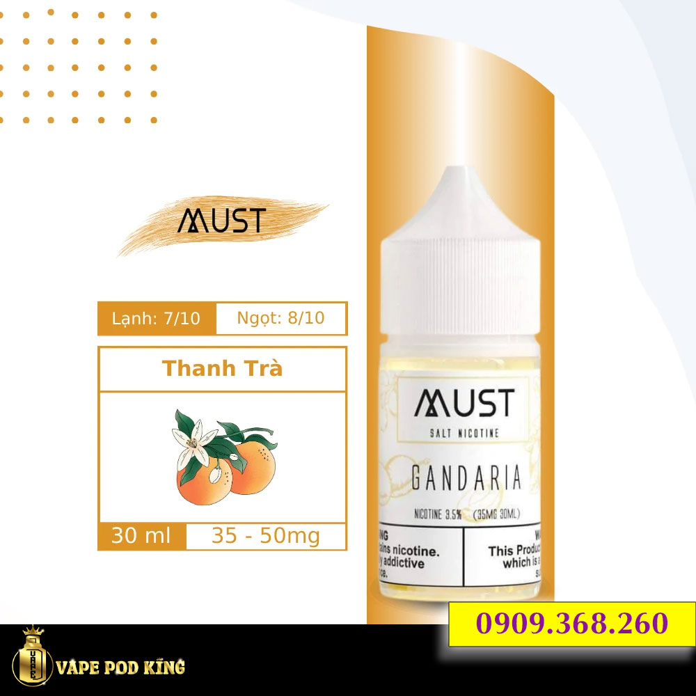 Must Thanh Trà - Gandaria 30ml