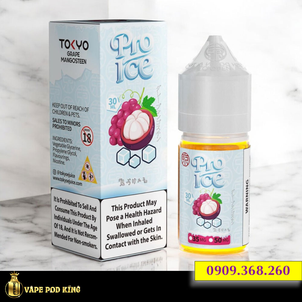 Tokyo Pro Nho Măng Cụt - Mangosteen Grape 30ml