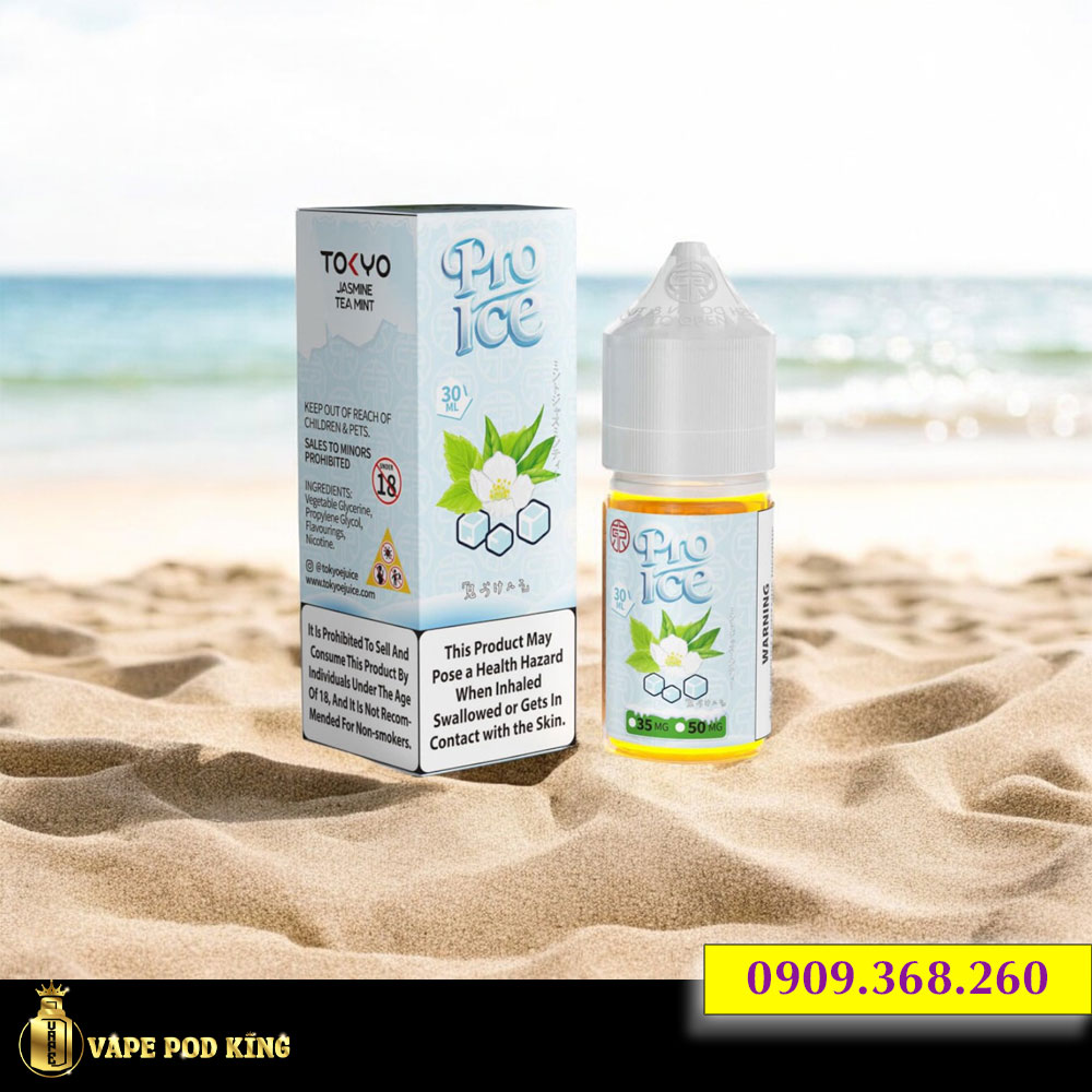 Tokyo Pro Trà Lài Bạc Hà - Jasmine Tea Mint 30ml