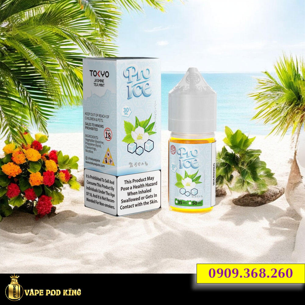 Tokyo Pro Trà Lài Bạc Hà - Jasmine Tea Mint 30ml