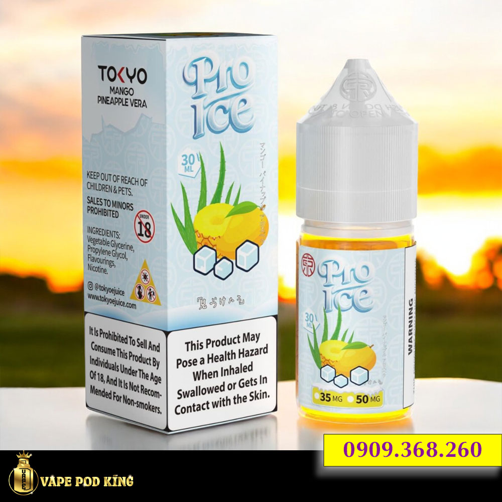 Tokyo Pro Xoài Dứa Nha Đam - Mango Pineapple Aloe Vera 30ml