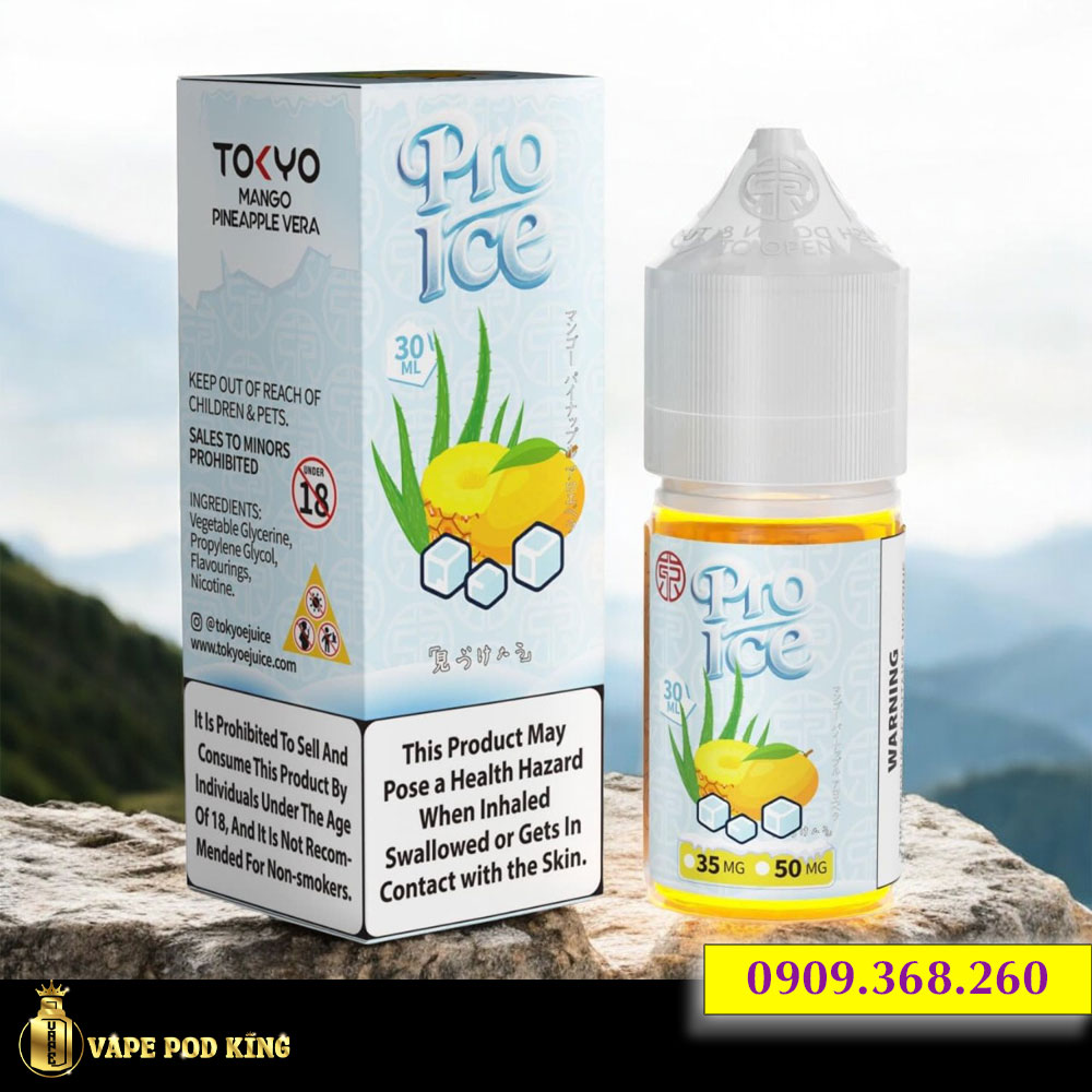 Tokyo Pro Xoài Dứa Nha Đam - Mango Pineapple Aloe Vera 30ml