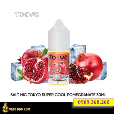 Tokyo Super Cool Lựu Đỏ Lạnh - Pomegranate 30ml