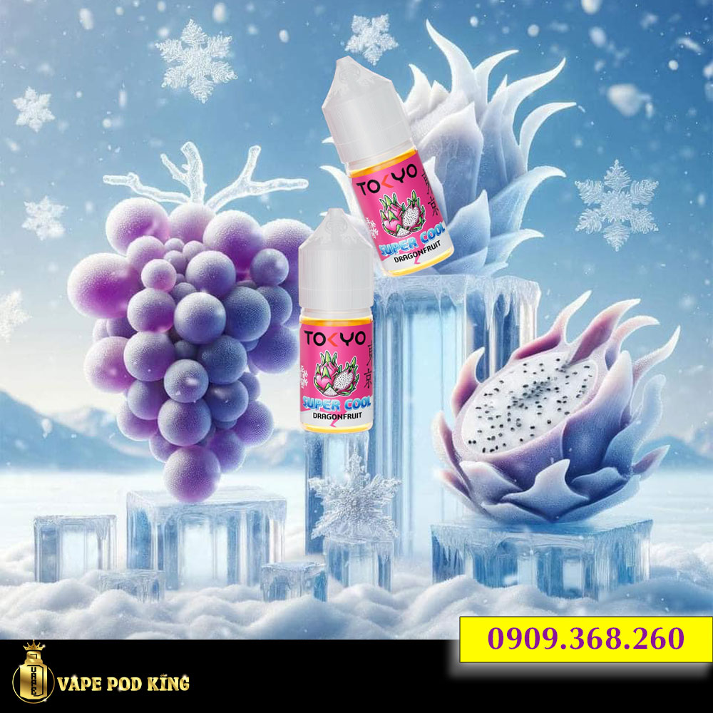 Tokyo Super Cool Thanh Long - Dragonfruit 30ml