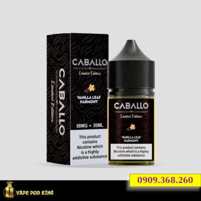 Caballo Limited Edition Thuốc Lá Vani – Vanilla Leaf Harmony 30ml