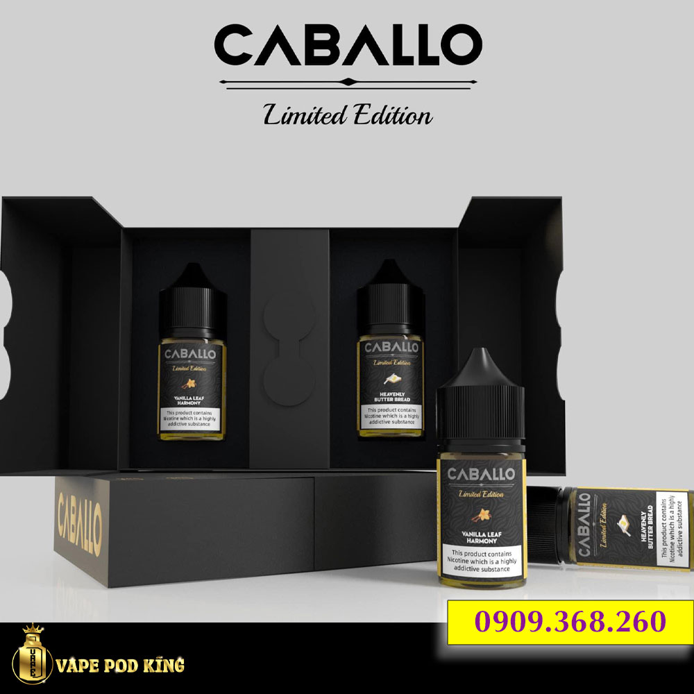 Caballo Limited Edition Thuốc Lá Vani – Vanilla Leaf Harmony 30ml