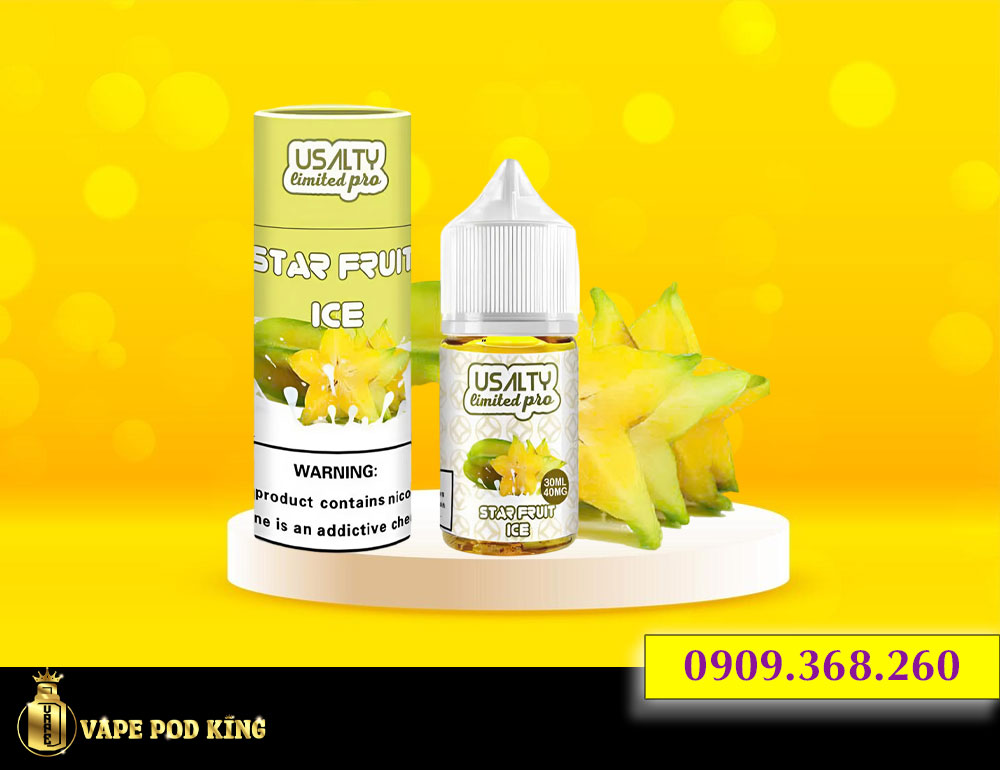Usalty Limited Pro Khế Vàng - Star Fruit Ice 30ml