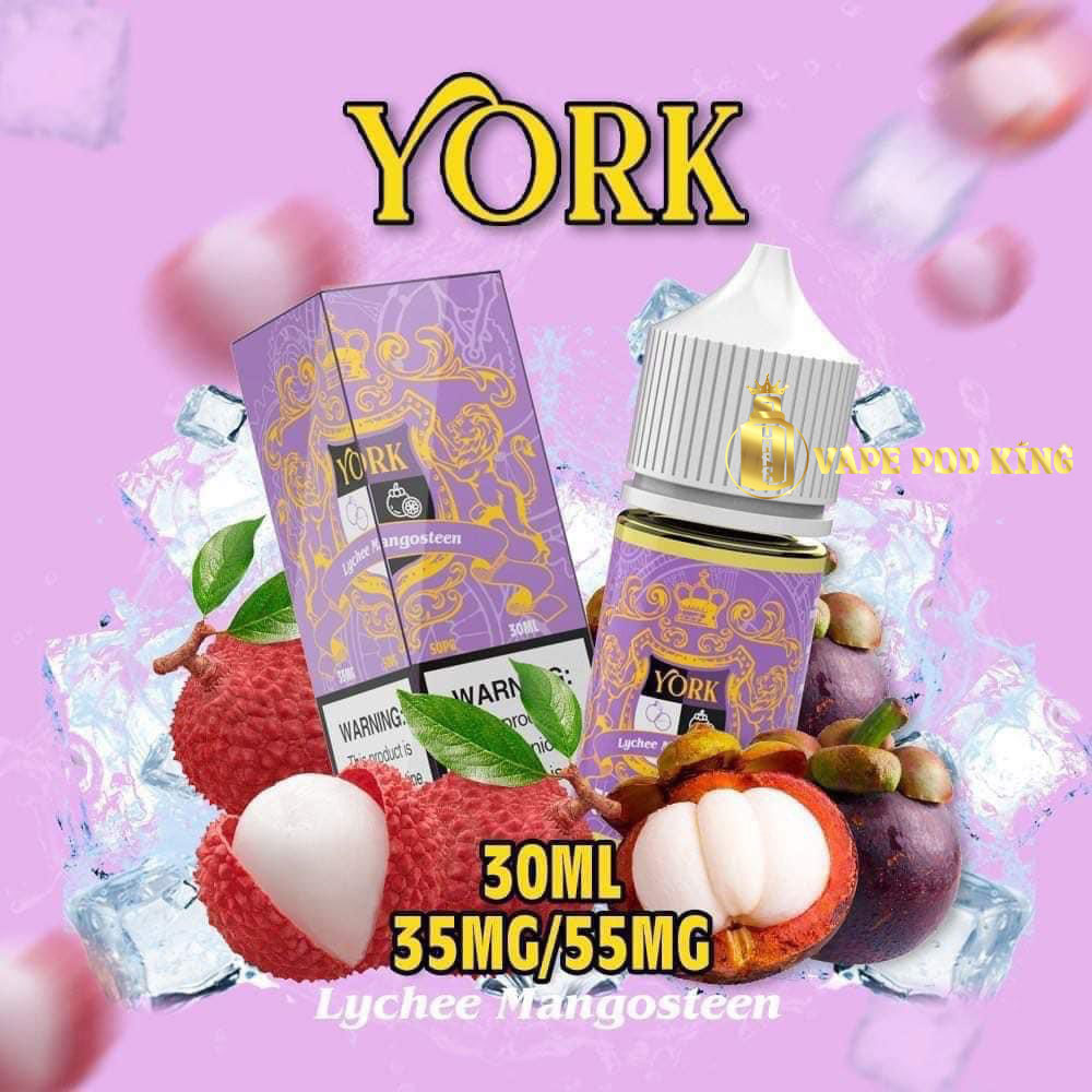 York Măng Cụt Vải - Mangosteen Lychee 30ml
