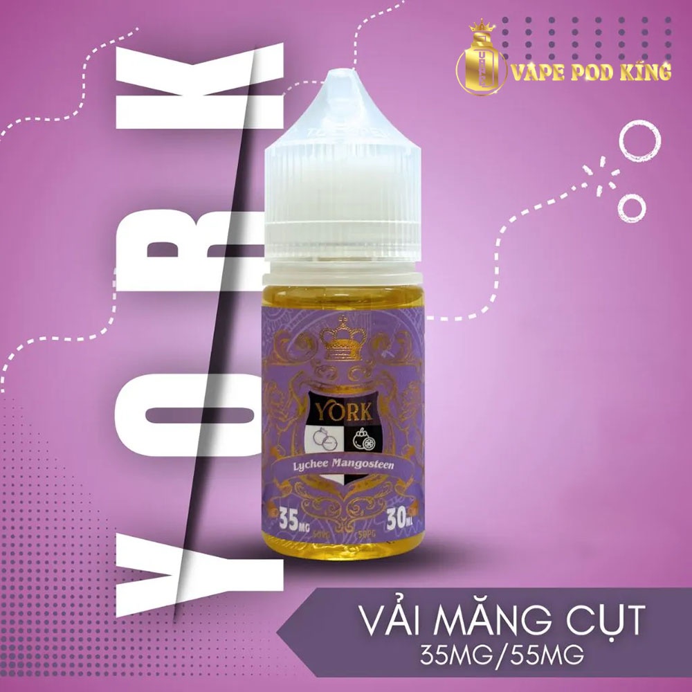 York Măng Cụt Vải - Mangosteen Lychee 30ml