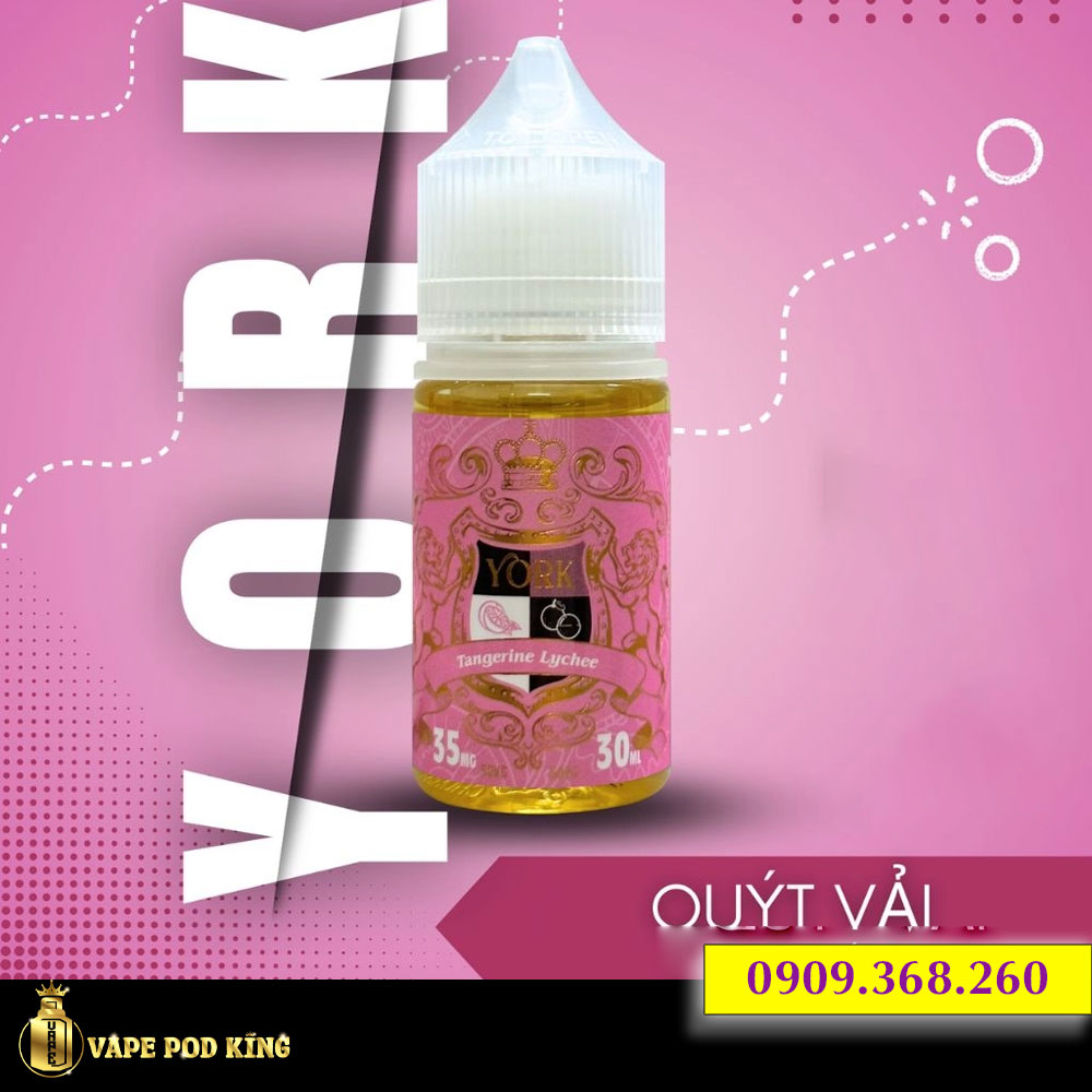 York Quýt Vải - Tangerine Lychee 30ml